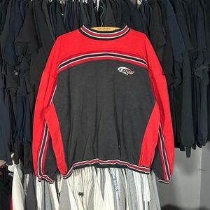 Vintage y2k Penske racing Red‎ and black vintage NASCAR crewneck sweatshirt  XXL